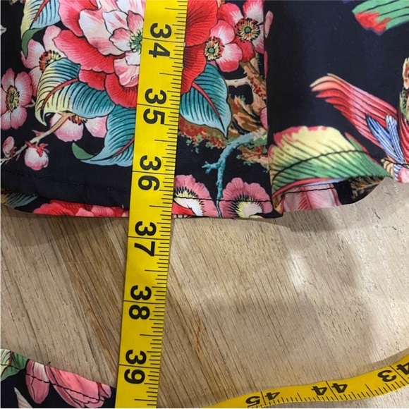 Dalia Macphee black multi short dress NWT - Picture 12 of 14